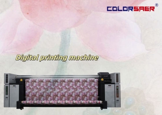 Máquina de impressão textil de sublimação industrial digital de 8 cabeças de grande formato 3,2m 10,5ft Plotter