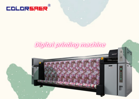 Máquina de impressão textil de sublimação industrial digital de 8 cabeças de grande formato 3,2m 10,5ft Plotter