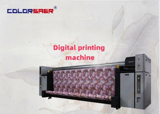 Impressora de sublimação de grande formato de 3200 mm com 8 cabeças de impressão Impressora de sublimação de corantes