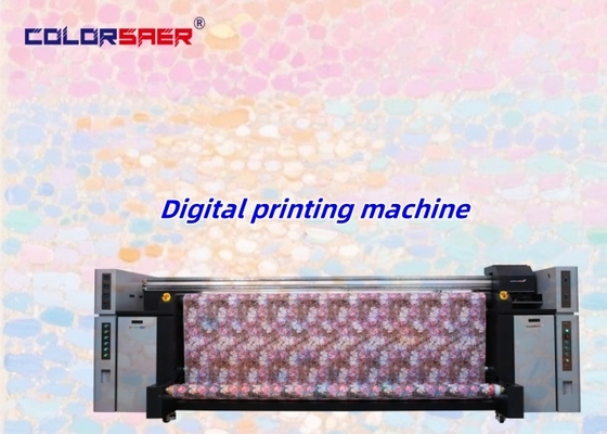 3.2m I3200 Cabeças de impressão Impressora de sublimação digital com aquecedor Sistema de impressão de têxteis tudo em um Venda directa de fábrica