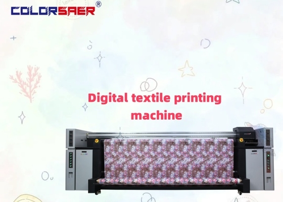 3.2m I3200 Cabeças de impressão Impressora de sublimação digital com aquecedor Sistema de impressão de têxteis tudo em um Venda directa de fábrica
