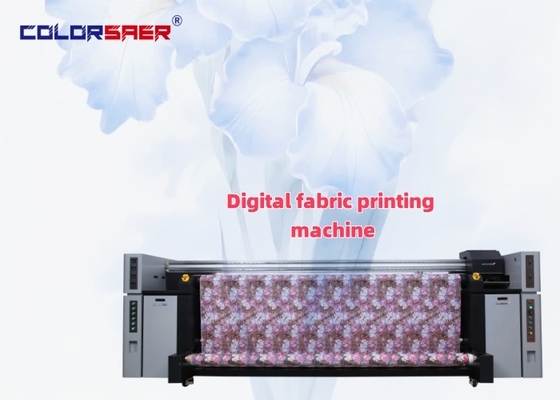 3Impressora de tecidos multicolor digital de.2m com tinta de sublimação