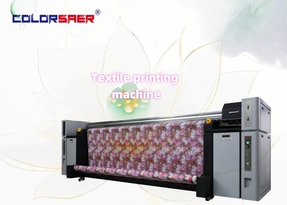 Impressora Digital de Tecido SAER 3.2m Multicolor com Software ONYX