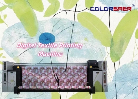 Impressora de tecido digital Epson Head Largura 3,2 m Sublimação CMYK