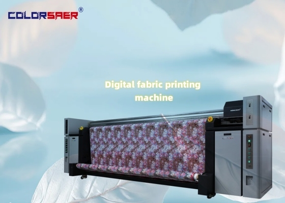 Impressora digital têxtil Epson com cabeça de impressão e largura de 3,2m