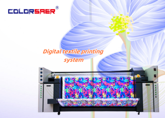 Impressora têxtil digital automática de 2,2m para algodão, seda e lã 2200mm