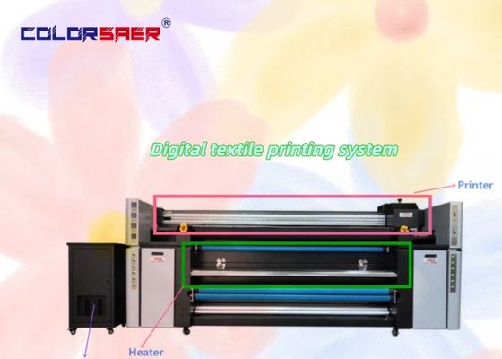Máquina de Impressão Automática Multicolorida do Fabricante para Tecido de Algodão e Poliéster Rolo a Rolo