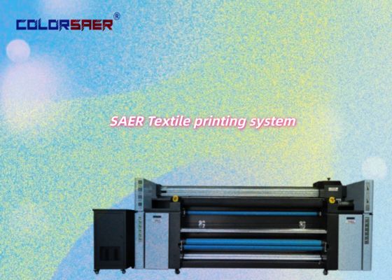 SAER outdoor and indoor professional roll to roll plotter multifunctional inkjet printer for Textile printing