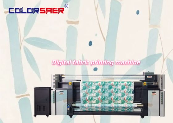 Hot sale i3200 Print Head Roll to Roll Digital Fabric Sublimation Printer with 4 Print Head