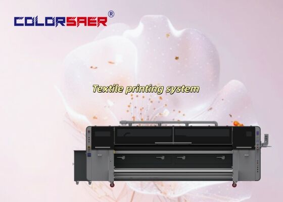 Industrial KJ4B-QL Print Head Dye-Sub Printer New Model Low Maintenance for Long-Run Printing ECO-Friendly For Polyester & Cotton Fabric