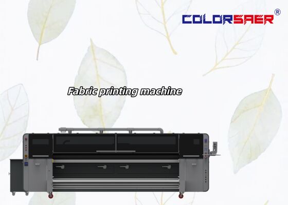 Empresa SAER Novo Modelo CSR3200 Pro Máquina de Impressão Textil de Grande Formato Com KJ4B-QL 4 pcs Cabeças para Impressão por Sublimação