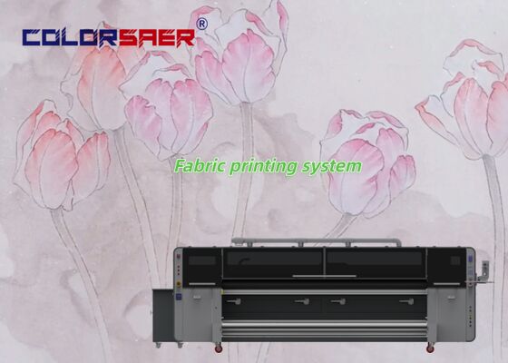 Impressora Têxtil de Tecido de Grande Formato Multifuncional de 3,2m com Nova Tecnologia, Jato de Tinta, com Tinta Pigmentada e Sublimática