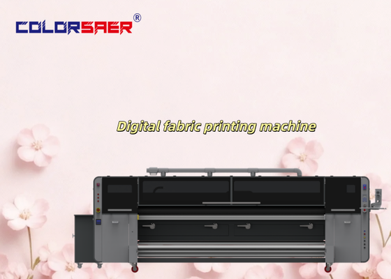 New Model 4 & 8pcs Printhead I3200 A1 Roll To Roll Digital Textile Printer For Cotton & Polyester Fabric