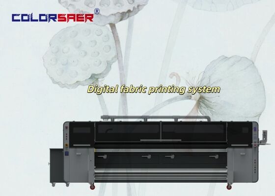 SAER Alto custo de desempenho Preço de fábrica Novo modelo 3200mm Sistema de impressão digital de têxteis de grande formato