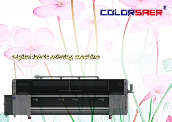 Máquina de impressão de tecidos de jato de tinta digital de 3200 mm eficiente e estável