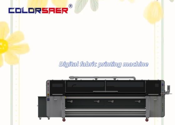 SAER Novo Modelo Sistema de Impressão Digital Automática Completa de Têxteis com Tinta de Pigmento e Sublimação de Alto DPI
