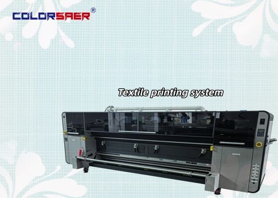 Impressora 2m e 3,2m Máquina de Impressão Digital de Têxteis Impressora de Tecidos para Materiais de Algodão e Poliéster