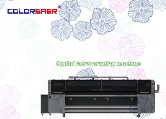 SAER High-End Large Format 3200mm Digital Textile Printing System Fabric Plotter 4 cores ou 8 cores