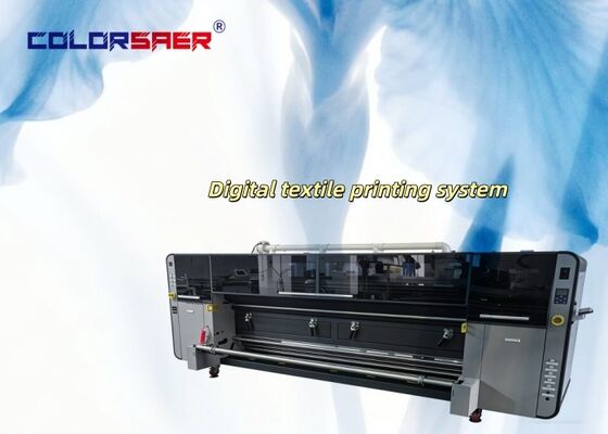 Preço de fábrica sistema de impressão digital de tecidos premium em rolos ou diretamente para fora plotter têxtil com CMYK & CYMKGRBK