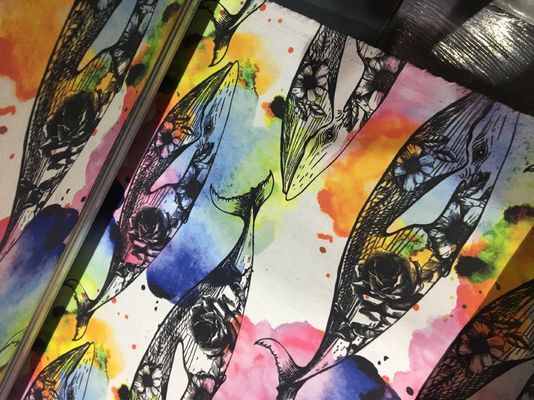 Máquina de impressão principal de matéria têxtil do Inkjet de Epson 4720 automática para o guarda-chuva/barraca