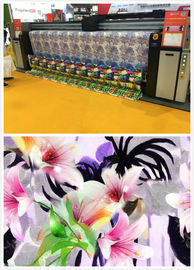 Impressora principal do grande formato de máquina de impressão da sublimação de matéria têxtil da tintura do plotador para a bandeira