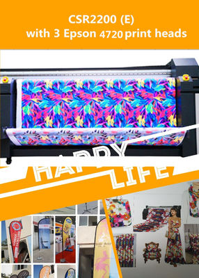 forno de trabalho da sublimação do calefator da impressora da tela de Digitas da largura de 2.0m com fã do filtro