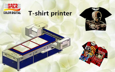 Máquina de impressão da máquina/vestuário de impressão da camisa do leito A3 T garantia de 1 ano