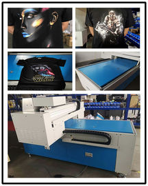 Automático dirija à impressora do leito da impressora do vestuário para a roupa cor clara/escura