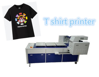 A máquina de impressão personalizada da camisa da impressora t do dtg das camisas dirige ao tamanho da impressora A3 do vestuário