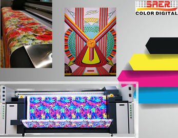 Máquina de impressão de matéria têxtil de Digitas da sublimação para a tela duas partes de Epson DX5