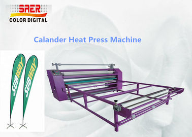 Máquina da imprensa do calor da sublimação da máquina do calendário de matéria têxtil do rolo do grande formato