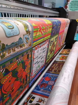 Fonte contínua dupla da tinta do plotador 3.5KW da tela da impressão de matéria têxtil de CMYK