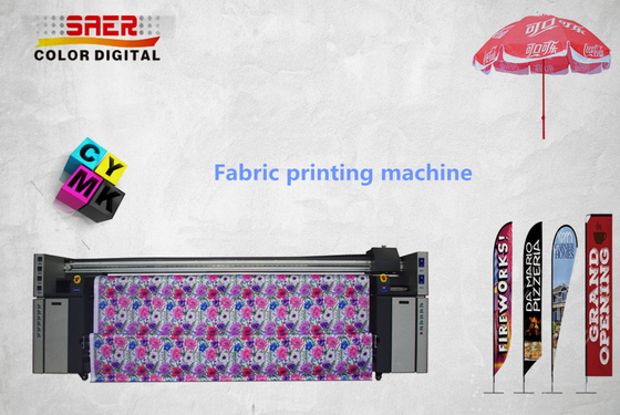 Passagem de cura Inline de Machine 6 da impressora da tela para o poliéster