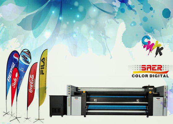Grande impressora direta de matéria têxtil da máquina de impressão CMYK de matéria têxtil do algodão do formato