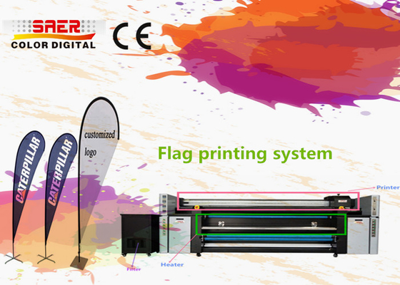 Impressão de alta resolução de Digitas do Inkjet da impressora de sublimação de tintura 1440dpi