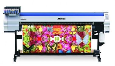 impressora de matéria têxtil de Mimaki da bandeira da sublimação de 1800mm com cor dupla da máquina CMYK do calefator