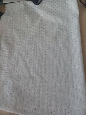 Tela branca da impressão de Digitas para o vestuário da cortina com tinta da sublimação da tintura