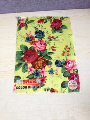 Resistente UV da tela digital impermeável da impressão da sublimação do cetim