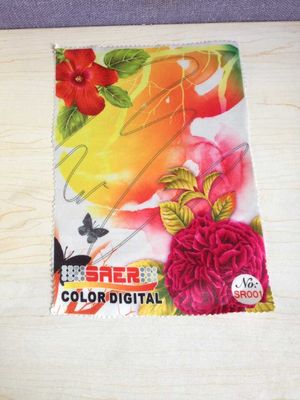 Resistente UV da tela digital impermeável da impressão da sublimação do cetim