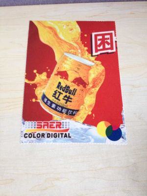 Tela interna & exterior da impressão de Digitas com largura feita malha da tela 3.2m