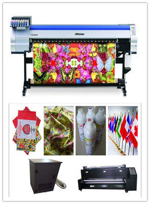 Impressora multicolorido de matéria têxtil de Mimaki do Inkjet para a impressão da bandeira da bandeira
