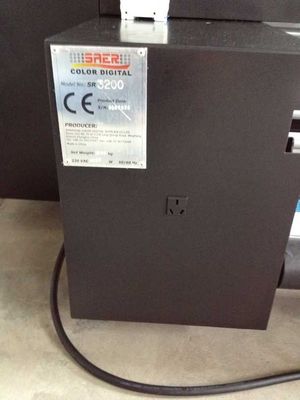 Máquina de impressão dupla da bandeira de matéria têxtil de Epson DX7 1440dpi para a factura da toalha de mesa