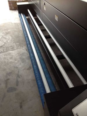 transferência direta da máquina da sublimação da tintura de 1.8m e calefator seco da cor do reparo para a bandeira