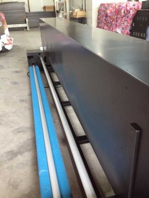 transferência direta da máquina da sublimação da tintura de 1.8m e calefator seco da cor do reparo para a bandeira