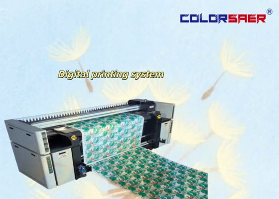 Impressora de sublimação para plotter de grande formato com 4 cabeças I3200 para impressão em tecido de poliéster e algodão