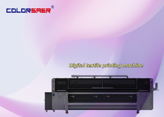 Alta resolução Novo modelo 4pcs KJ4B-QL Cabeças de impressão Digital Sistema de impressão de têxteis Inkjet Plotter tecido CMYK