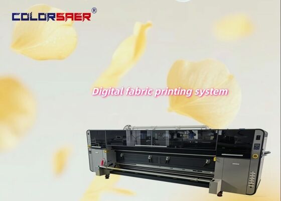 Displays Beach Flags Banner Printing Machine 3200mm Large Format Textile Plotter com pigmento e tinta de sublimação