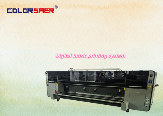 Sistema de impressão textil de jato de tinta do fabricante CSR3200 Plotter de tecido com tinta de pigmento e sublimação