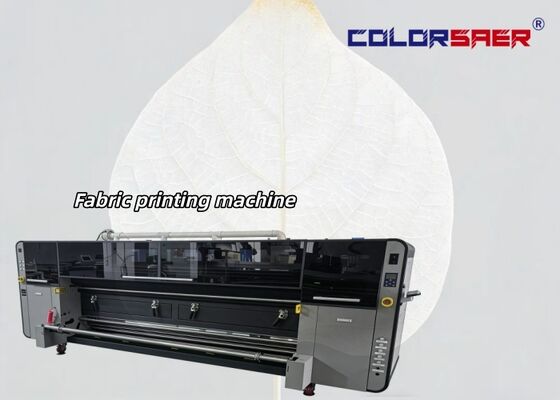 Impressora de sublimação digital de grande formato 3200 mm Impressora têxtil para impressão em bandeira e tecido de algodão com cabeça de impressão de 4 ou 8 peças