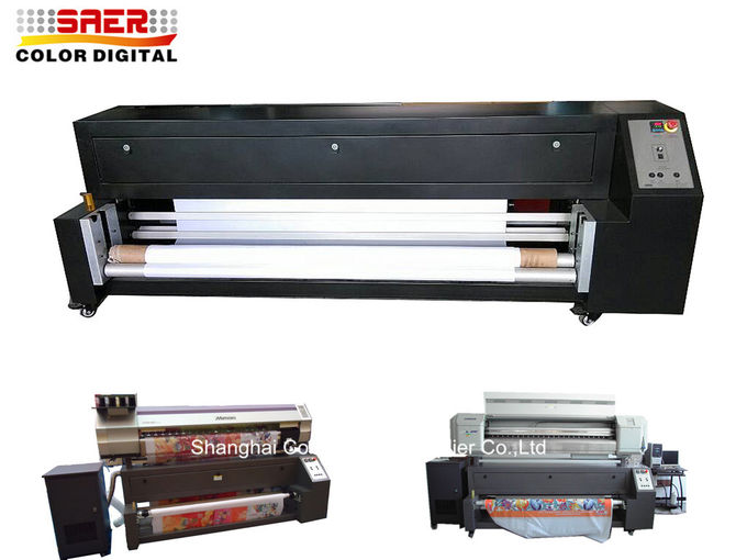 máquina de impressão da fixação da cor da tela da máquina da sublimação do calor do poder 4KW 0